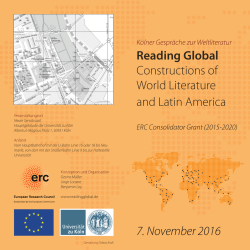Reading Global - Universität zu Köln