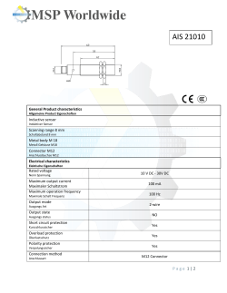 Produktdatenblatt - MSP