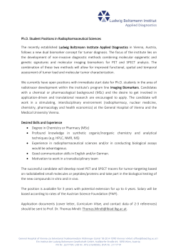 Applied Diagnostics Ph.D. Student Positions in