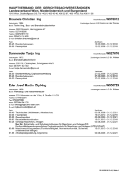 Druckansicht - Hauptverband