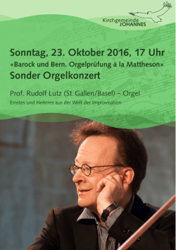 Informationen - konzerte