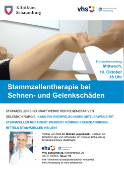 im Flyer - Kreiskrankenhaus Stadthagen