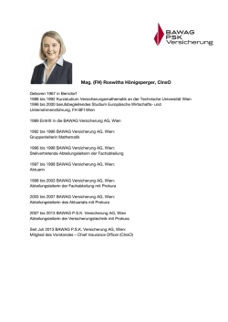 Mag. (FH) Roswitha Hönigsperger, CInsO