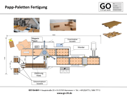 Papp-Paletten Fertigung - go