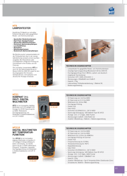 HT5 LAMPENTESTER HT5 HT21 KOMPAKT 3 /