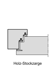 Holz-Stockzarge