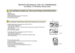 instruction manual for cvc compressor