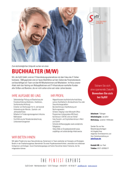 Buchhalter (m/w)