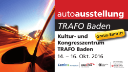 autoausstellung TRAFO Baden