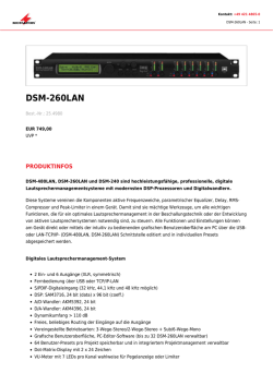 DSM-260LAN
