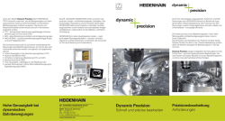 Dynamic Precision - Haas Werkzeugmaschinen