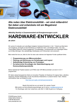 Hardware-Entwickler - Mikrocontroller.net