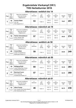 Vierkampf 1 - Hundefreunde Weiden EV