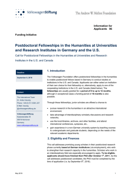 Information zur Antragstellung 96
