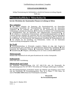 Wissenschaftliche/r Mitarbeiter/in