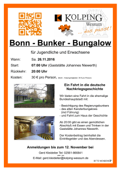 Bonn - Bunker