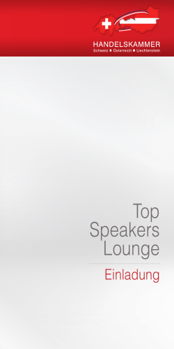 Top Speakers Lounge