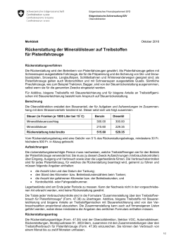 Merkblatt Pistenfahrzeuge - Eidgen&ouml;ssische Zollverwaltung EZV