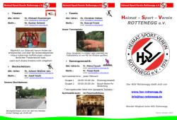 HSV-Flyer - HSV Rottenegg eV