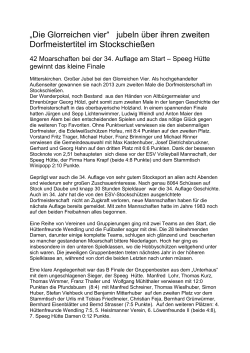 Dorfmeisterschaft