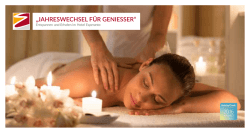 jahreswechsel f&uuml;r geniesser
