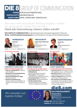 DIE8GROUP OF COMMUNICATION