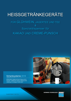 heissgetr&auml;nkeger&auml;te