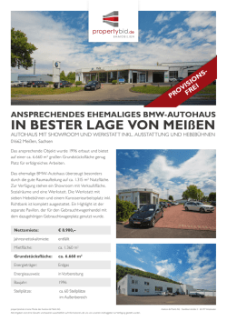IN BESTER LAGE VON MEI&szlig;EN