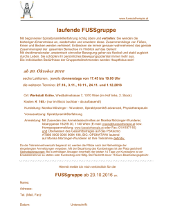 Info-PDF zum - Monika Mörzinger