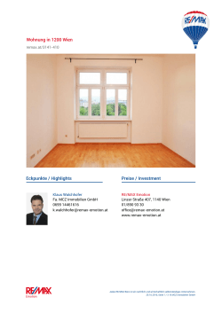 Wohnung in Wien Wien , Immobilie Nr 3141/410