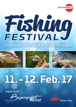 Ausstellerfolder - Fishing Festival