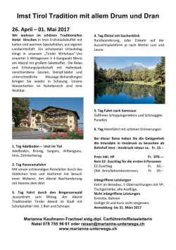 Imst Tirol Tradition | 26. April