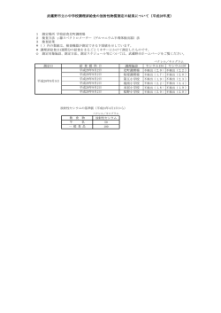 検査日平成28年度9月5日の検査結果
