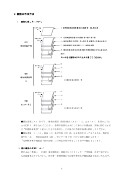 9書類の作成方法 - 公益財団法人 東京都 防災・建築まちづくりセンター