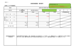 政策評価調書（個別票1）