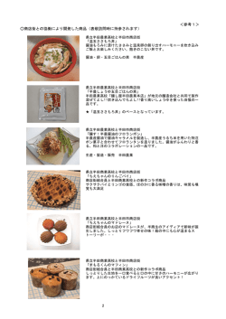 表敬訪問時に持参される商品はこちらです。 [PDFファイル