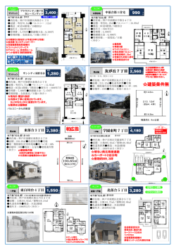 初広告 建築条件無