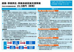 （創業・事業再生・事業承継補助金）（PDF形式：194KB）