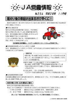 年内に耕起する 石灰窒素を利用したジャンボタニシ防除 石灰窒素使用時