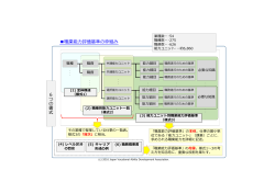 職業能  評価基準の枠組み 6 つ の 書 式