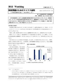Economic Indicators 定例経済指標レポート