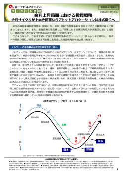 【岡三アセット】金利上昇局面における投資戦略
