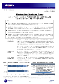 Mizuho Short Industry Focus