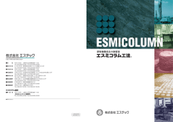 エスミコラム工法 - 株式会社エステック