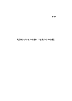 UNDB-Jロードマップ【参考1】 [PDF 272 KB]