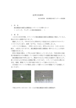 記者会見資料