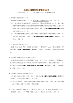公共性（施策反映）評価について（PDF：133KB）