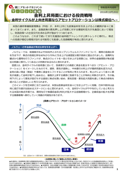 利上昇局  における投資戦略