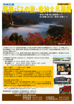 路線バスの旅・竜神大吊橋編チラシ(PDF形式)