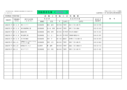設備施工業者名簿 - 公益財団法人 新千歳空港周辺環境整備財団